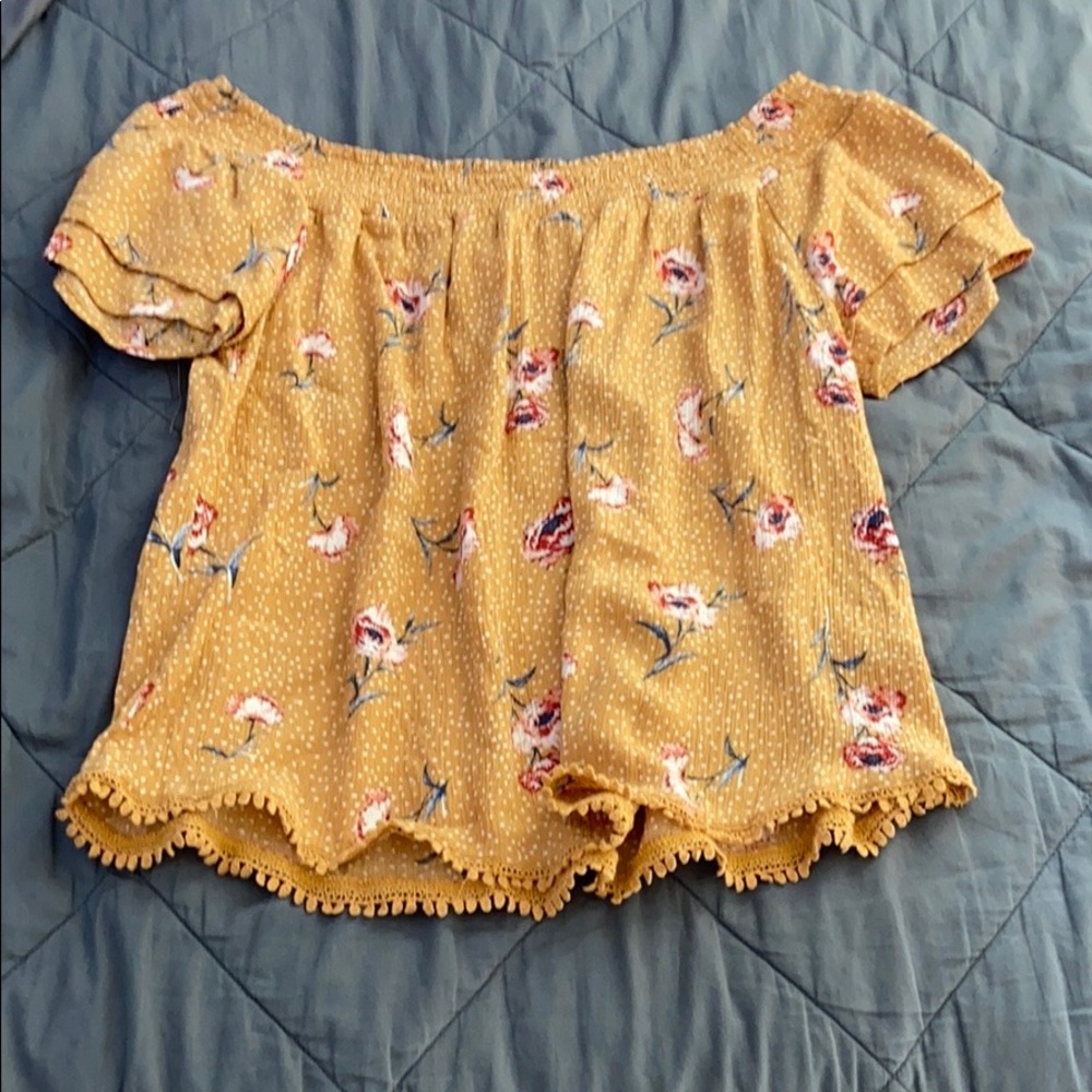 Off shoulder top